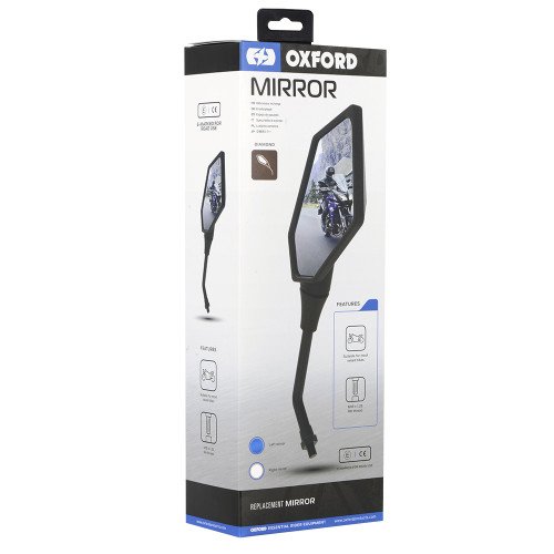 Oglinda Moto Oxford Mirror Diamond, Stanga Oglinda Moto Oxford Mirror Diamond, Stanga