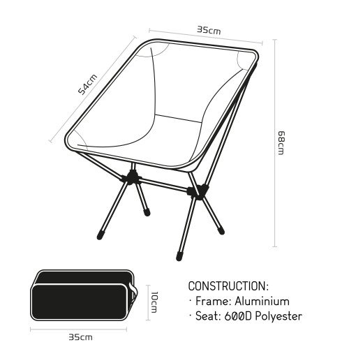 Scaun Pliabil Oxford Camping Chair Scaun Pliabil Oxford Camping Chair