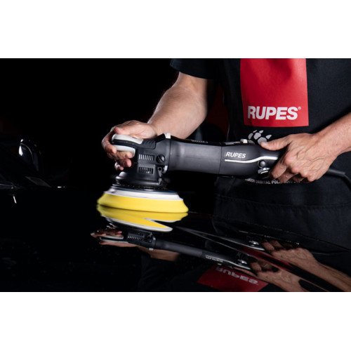 Burete Fin Polish Rupes D-A Fine Foam Pad, 130/150MM, Galben