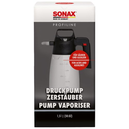 Bidon Pulverizator cu Pompa Manuala Sonax Acid and Alkaline, 1.5L