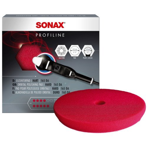 Burete Polish Abraziv Sonax Profiline Orbital Polishing Pad Hard DA, 165mm