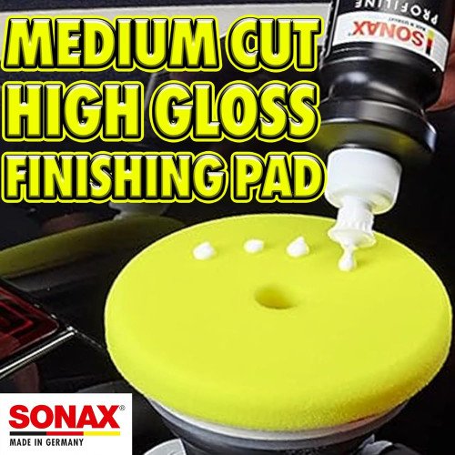 Burete Polish Mediu Sonax Orbital Polishing Pad DA, 143mm Burete Polish Mediu Sonax Orbital Polishing Pad DA, 143mm