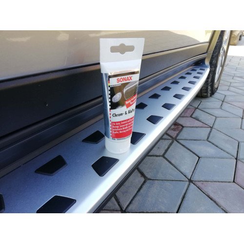 Pasta Polish Crom si Aluminiu Sonax Chrome and Aluminium, 75ml