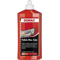 Pasta Polish cu Ceara Sonax Nano Pro, Rosu, 250ml Pasta Polish cu Ceara Sonax Nano Pro, Rosu, 250ml