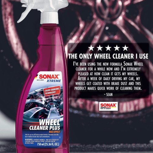Solutie Curatare Jante Sonax Full Effect Wheel Cleaner, 750ml