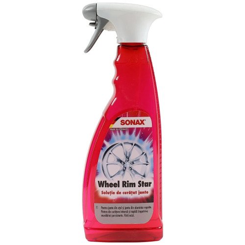 Solutie Curatare Jante Sonax Wheel Rim Star, 750ml Solutie Curatare Jante Sonax Wheel Rim Star, 750ml