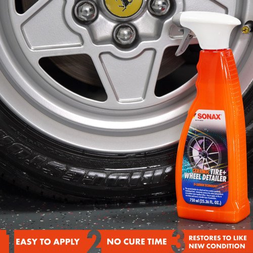 Solutie Curatare Jante si Anvelope Sonax Ceramic Tire and Wheel Detailer, 750ml