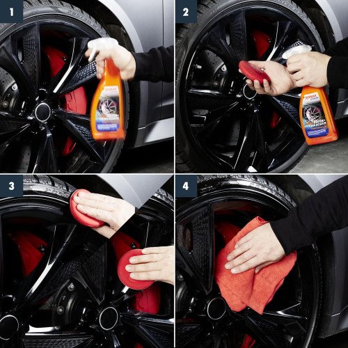 Solutie Curatare Jante si Anvelope Sonax Ceramic Tire and Wheel Detailer, 750ml