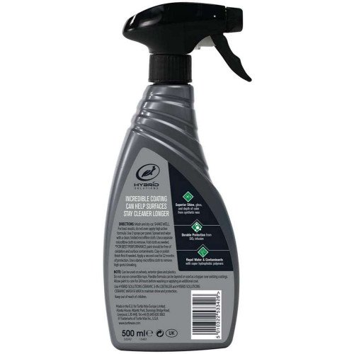 Ceara Auto Lichida Turtle Wax Hybrid Solutions Ceramic Car Wax, 500ml