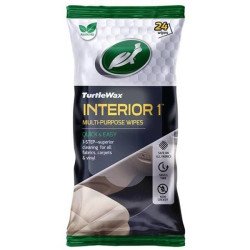 Servetele Umede Curatare Interior Turtle Wax Interior, 24buc