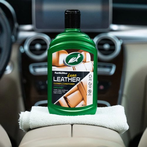 Solutie Intretinere Piele Auto Turtle Wax Luxe Leather Cleaner and Conditioner, 500ml Solutie Intretinere Piele Auto Turtle Wax Luxe Leather Cleaner and Conditioner, 500ml