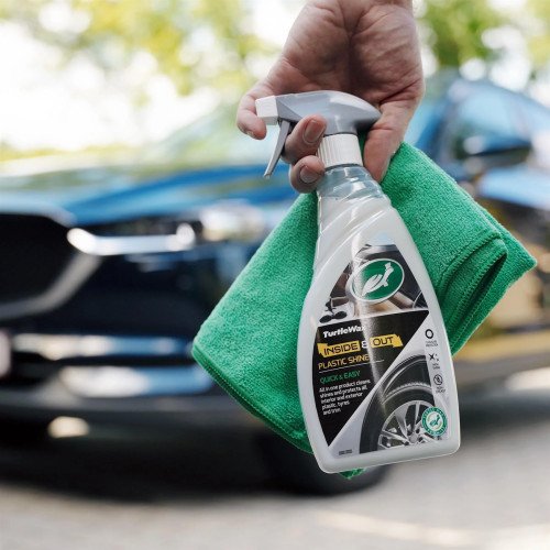 Dressing Plastic Interior si Exterior Auto Turtle Wax Plastic Shine, 500ml Dressing Plastic Interior si Exterior Auto Turtle Wax Plastic Shine, 500ml