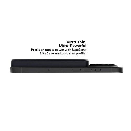 Baterie Externa Compatibila MagSafe Vetter MagBank Elite 5s Qi2, 5000mAh Baterie Externa Compatibila MagSafe Vetter MagBank Elite 5s Qi2, 5000mAh