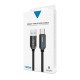 Cablu de date si incarcare Vetter Smart Type-C, Auto Disconnect, 1.2m Cablu de date si incarcare Vetter Smart Type-C, Auto Disconnect, 1.2m
