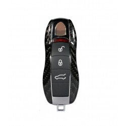 Husa Cheie Porsche 3 Butoane Vetter Carbon, Glossy Black