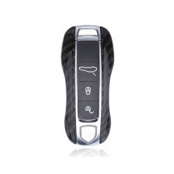Husa Cheie Porsche 4 Butoane Vetter Carbon, Glossy Black Husa Cheie Porsche 4 Butoane Vetter Carbon, Glossy Black