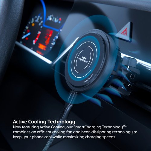 Incarcator si Suport Auto MagSafe Vetter magDRIVE Air 15W Active Cooling
