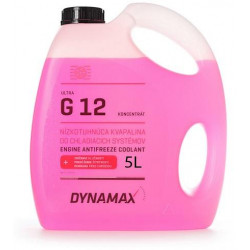 Antigel Concentrat Dynamax G12, Rosu, 5L Antigel Concentrat Dynamax G12, Rosu, 5L