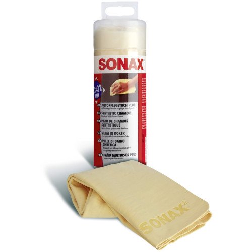 Laveta Sintetica Piele Caprioara Sonax Synthetic Chamois, 43 x 32cm