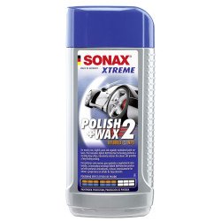 Pasta Polish cu Ceara Sonax Polish and Wax 2 Hybrid NPT, 250ml