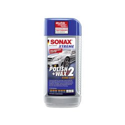 Pasta Polish cu Ceara Sonax Polish and Wax 2 Hybrid NPT, 500ml