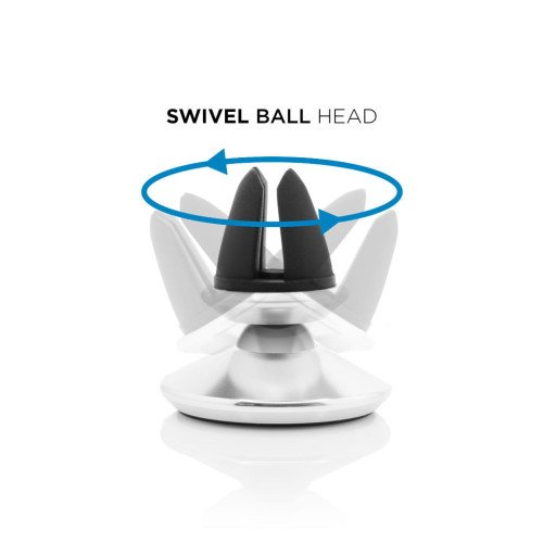 Suport Auto Vetter Magnetic Car Holder, Air Vent with Swivel Ball Head, Aluminum